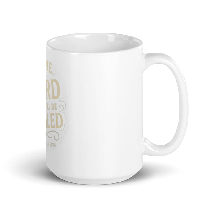 Heal Me Lord Mug - Faith Scripture Gift | Gifts Of Words
