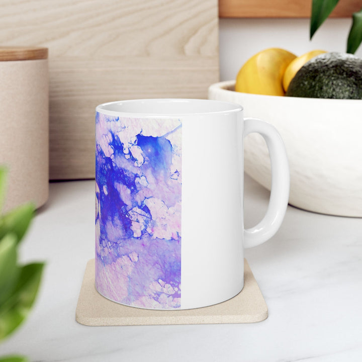 Majestic Purple Lion Watercolor Ceramic Mug Ceramic Mug, (11oz, 15oz) - Faith Scripture Gift | Gifts Of Words