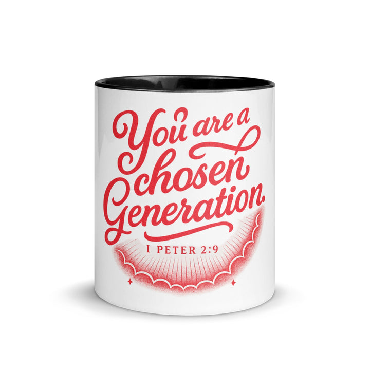 You are a chosen generation Mug - Faith Scripture Gift | Gifts Of Words
