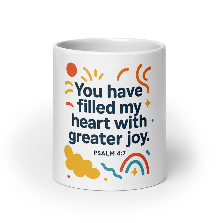 You Have Filled My Heart Mug - Faith Scripture Gift | Gifts Of Words