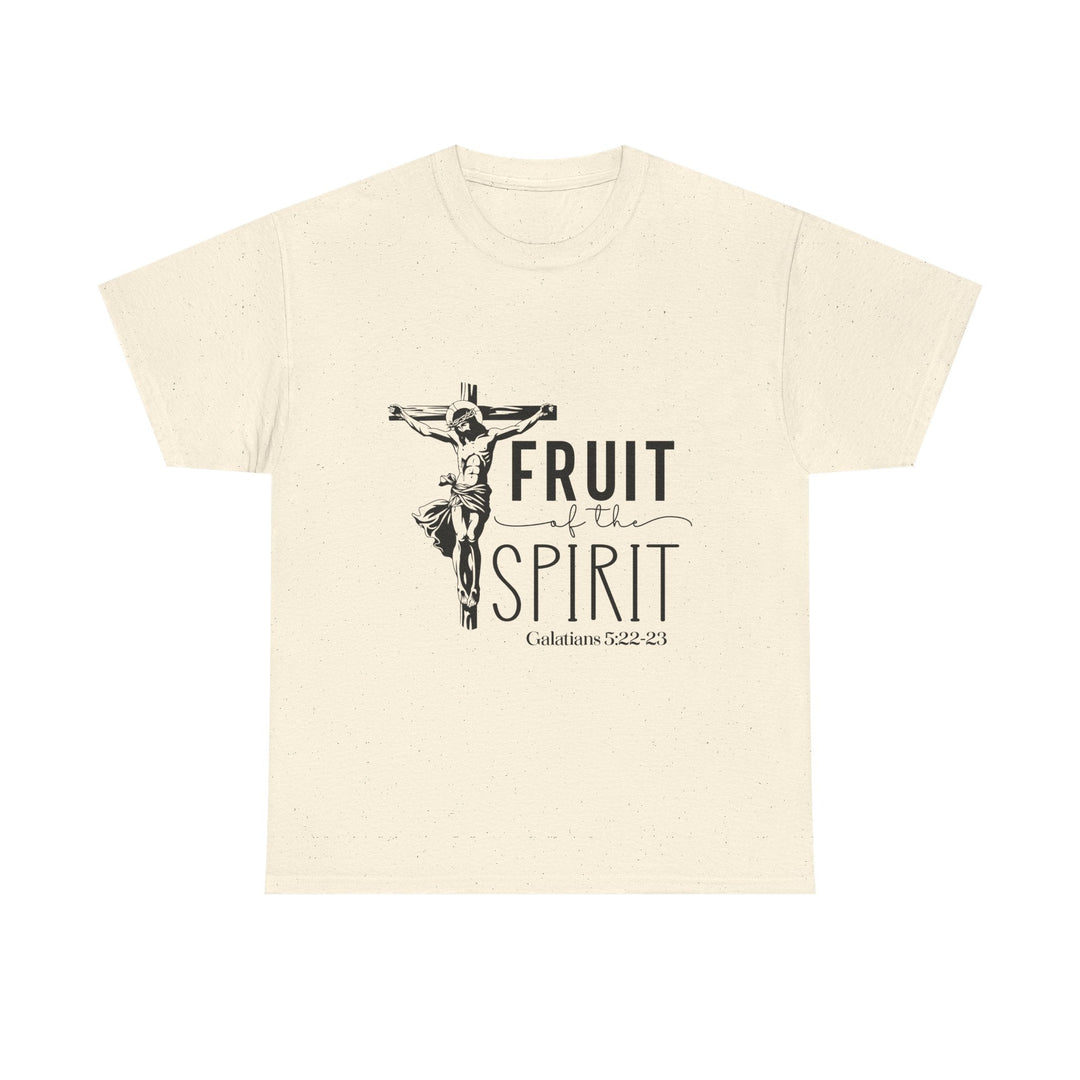 Fruit of the Spirit Galatians 5 22-23-01 Unisex Heavy Cotton Tee - Faith Scripture Gift | Gifts Of Words