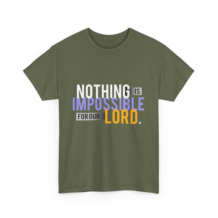 Christian Faith Inspirational T-Shirt - Premium Graphic Tee - Faith Scripture Gift | Gifts Of Words