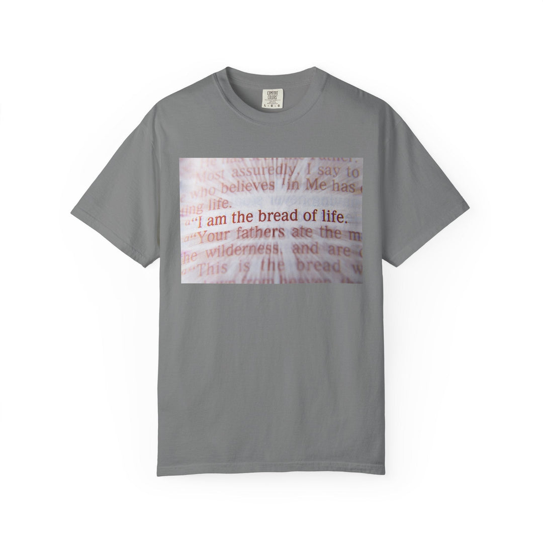 Garment-Dyed T-Shirt – Soft Vintage Wash Premium Unisex Tee - Faith Scripture Gift | Gifts Of Words