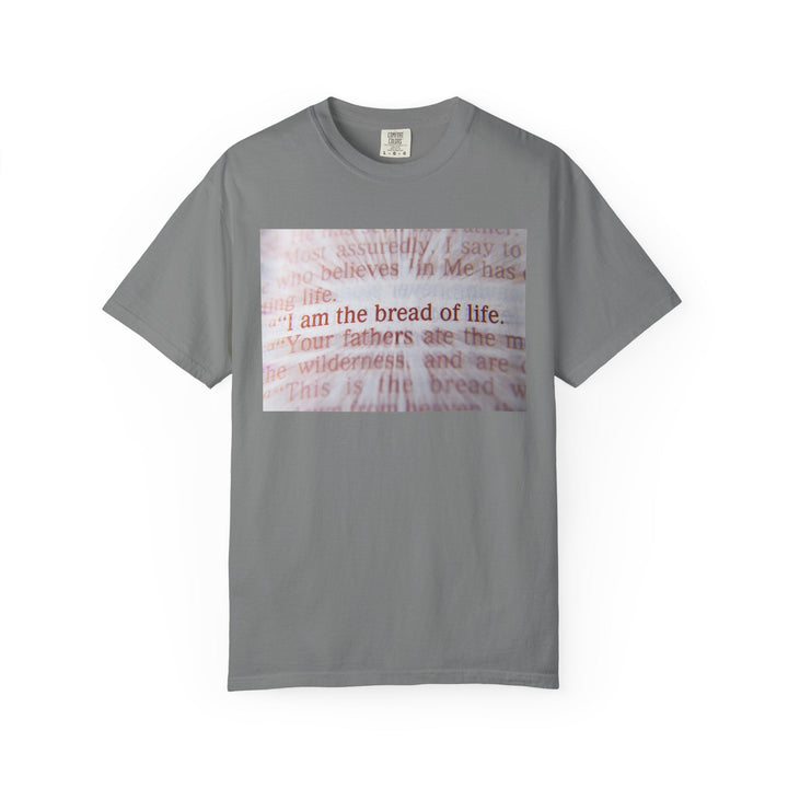 Garment-Dyed T-Shirt – Soft Vintage Wash Premium Unisex Tee - Faith Scripture Gift | Gifts Of Words