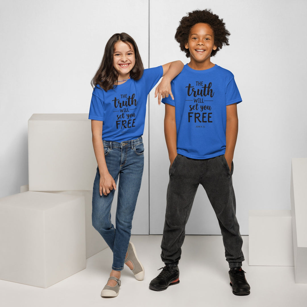 The Truth Will Set You Youth t-shirt - Faith Scripture Gift | Gifts Of Words