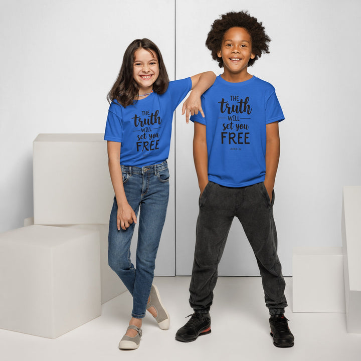 The Truth Will Set You Youth t-shirt - Faith Scripture Gift | Gifts Of Words
