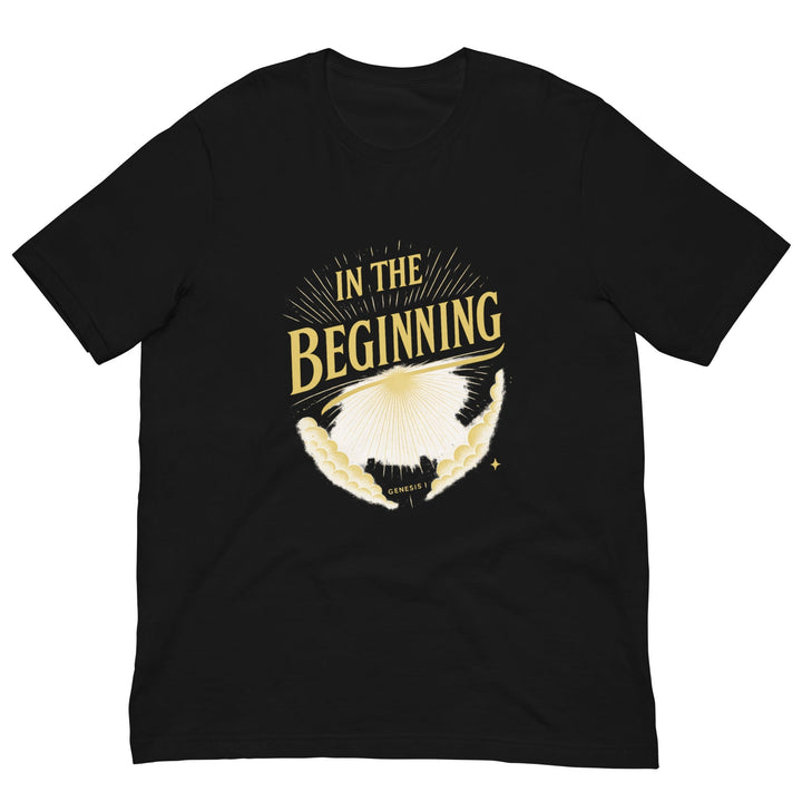 In the Beginning T-shirt - Faith Scripture Gift | Gifts Of Words