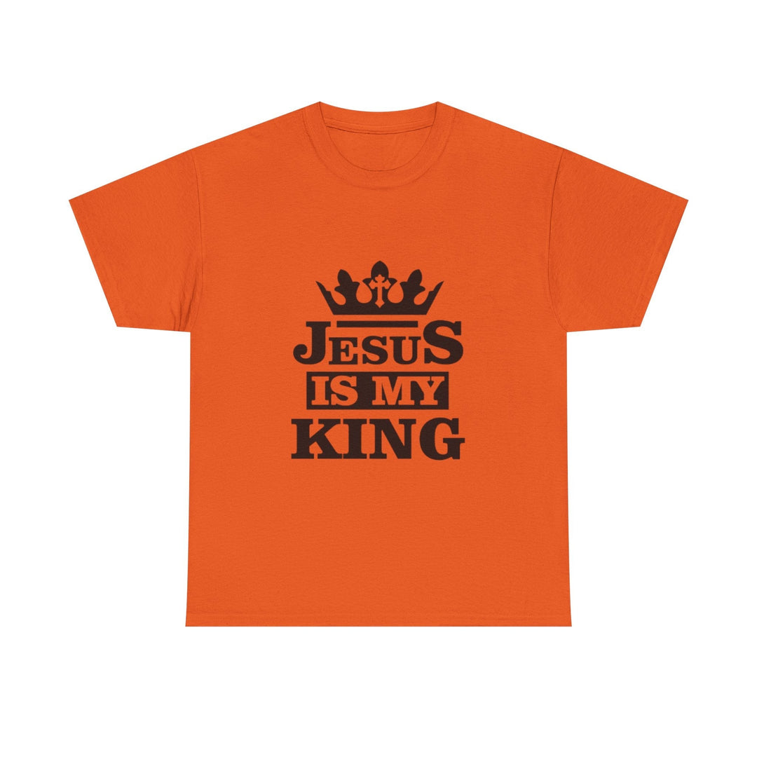 Jesus Is My King T-Shirt - Bold Christian Faith Graphic Tee - Faith Scripture Gift | Gifts Of Words