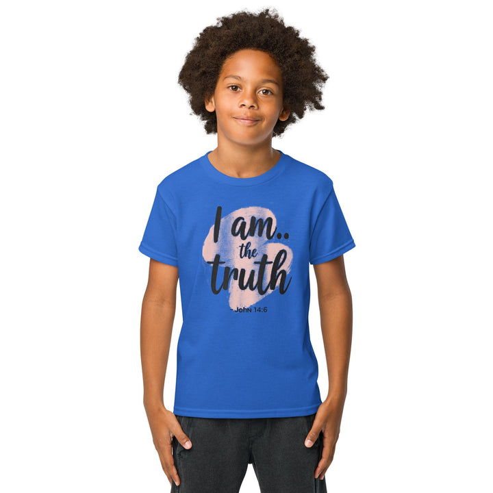 I Am The Truth Youth t-shirt - Faith Scripture Gift | Gifts Of Words