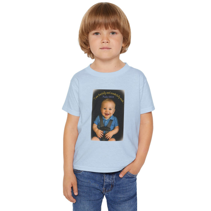 Eco-Friendly Toddler Cotton T-Shirt – Sustainable Soft Organic Tee - Faith Scripture Gift | Gifts Of Words
