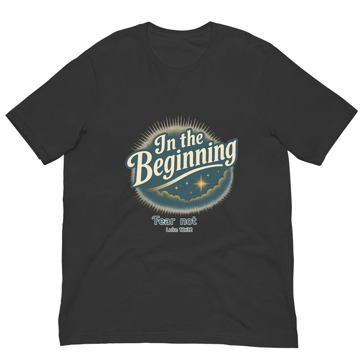 In the Beginning T-shirt - Faith Scripture Gift | Gifts Of Words
