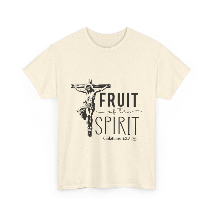 Fruit of the Spirit Galatians 5 22-23-01 Unisex Heavy Cotton Tee - Faith Scripture Gift | Gifts Of Words
