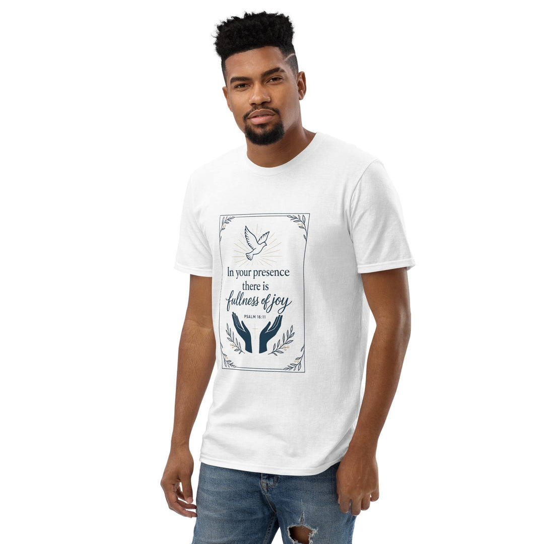 In Your Presence T-Shirt - Faith Scripture Gift | Gifts Of Words