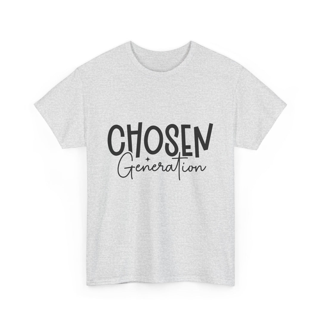 Chosen Generation Unisex Heavy Cotton Tee - Faith Scripture Gift | Gifts Of Words