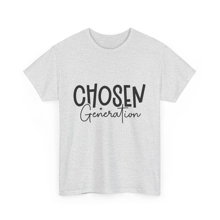 Chosen Generation Unisex Heavy Cotton Tee - Faith Scripture Gift | Gifts Of Words