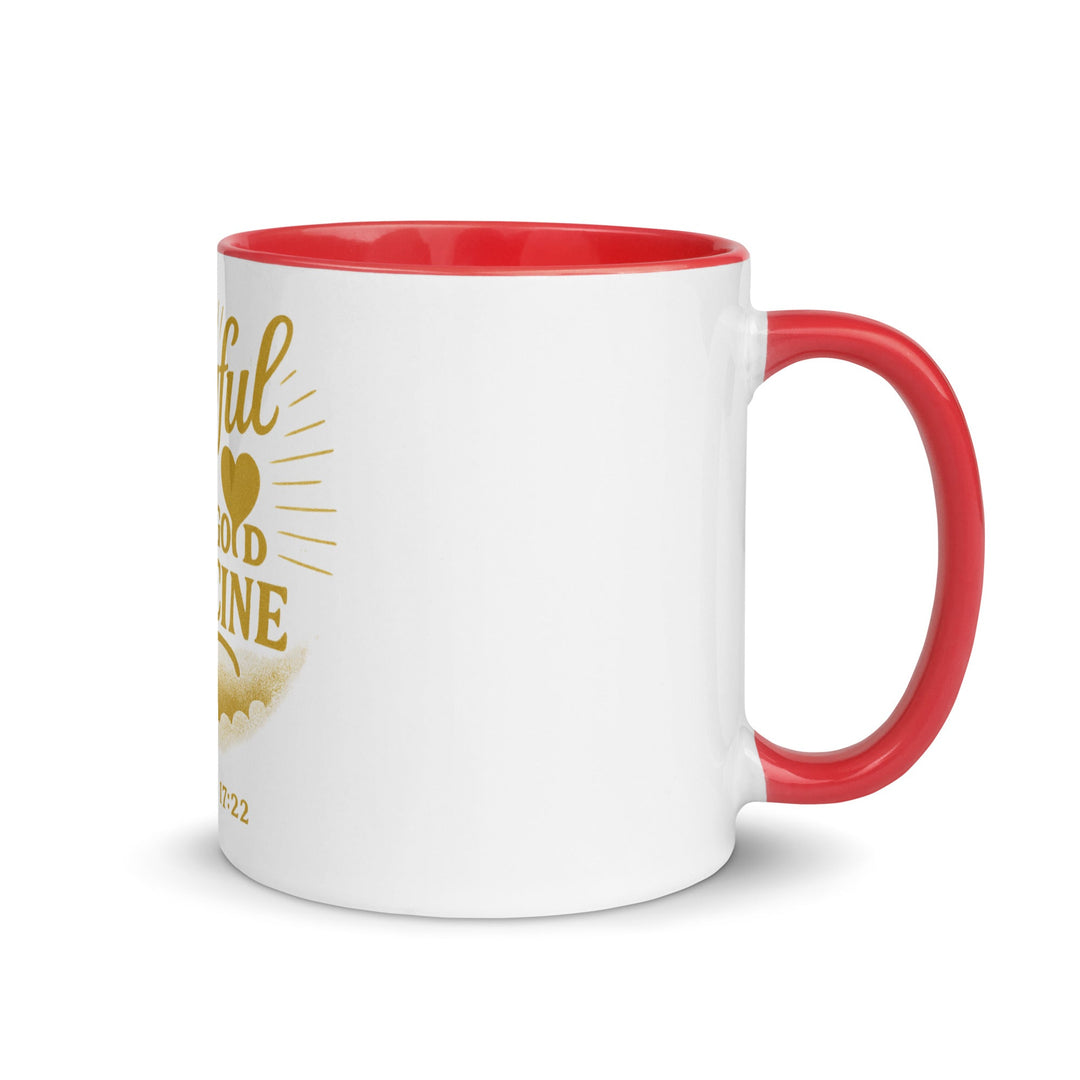 A joyful is good medicine Mug - Faith Scripture Gift | Gifts Of Words