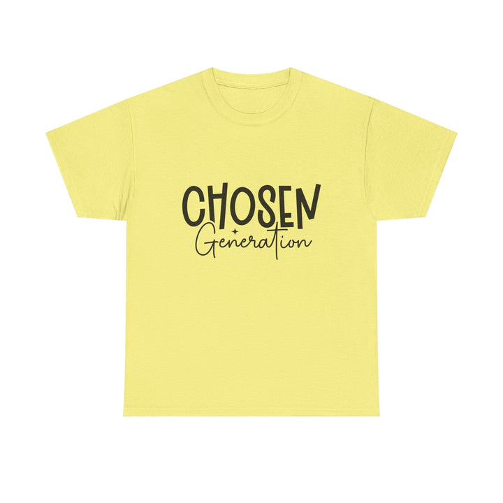 Chosen Generation Unisex Heavy Cotton Tee - Faith Scripture Gift | Gifts Of Words