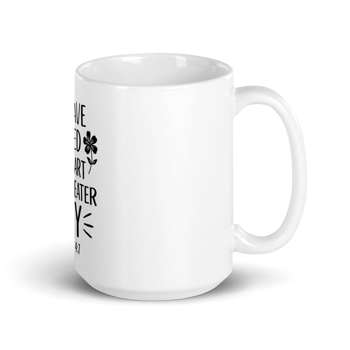 You have filled my heart with joy Mug - Faith Scripture Gift | Gifts Of Words