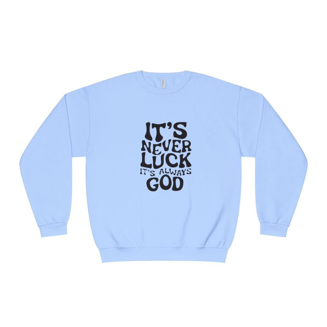 Faith Crewneck Sweatshirt - Premium Christian Fleece Apparel - Faith Scripture Gift | Gifts Of Words