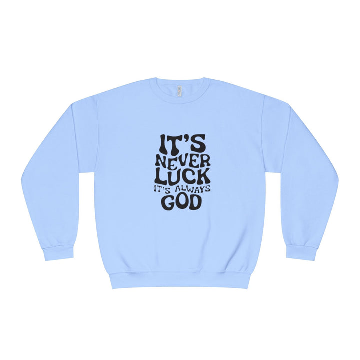 Faith Crewneck Sweatshirt - Premium Christian Fleece Apparel - Faith Scripture Gift | Gifts Of Words