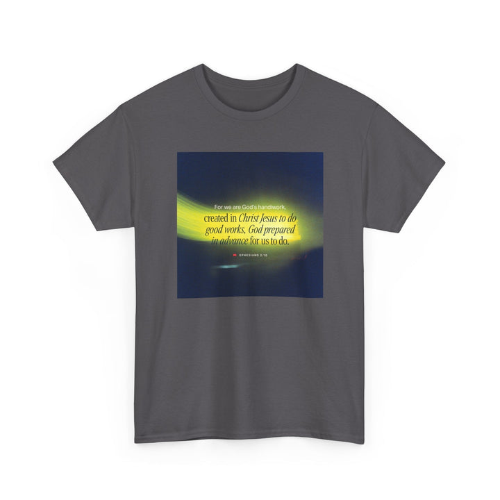 God's Handiwork Heavy Cotton Tee - Premium Religious Apparel - Faith Scripture Gift | Gifts Of Words