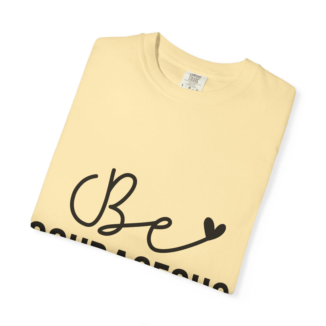 Be Courageous Joshua 1 9-01 Unisex Garment-Dyed T-shirt - Faith Scripture Gift | Gifts Of Words
