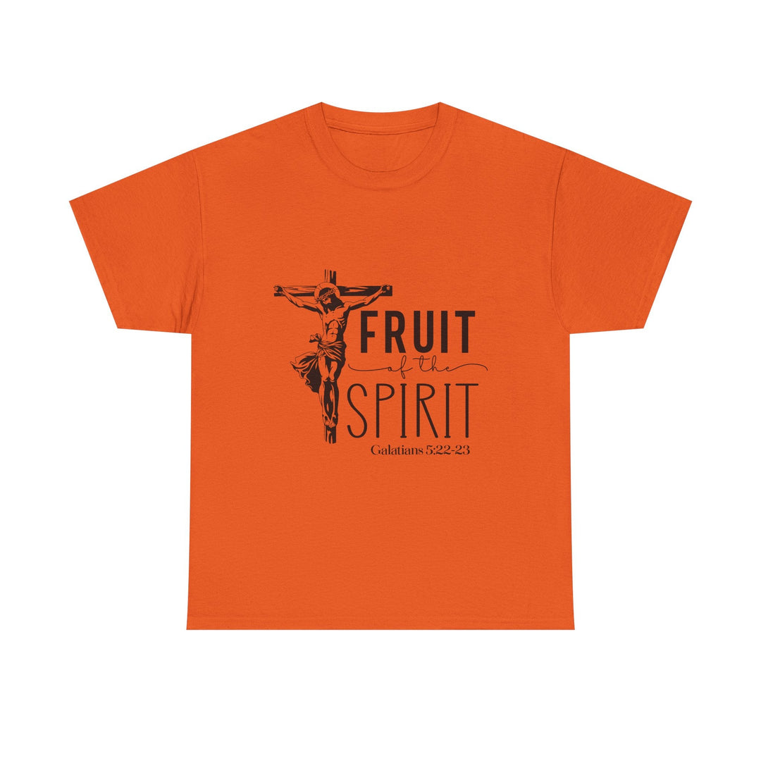 Fruit of the Spirit Galatians 5 22-23-01 Unisex Heavy Cotton Tee - Faith Scripture Gift | Gifts Of Words