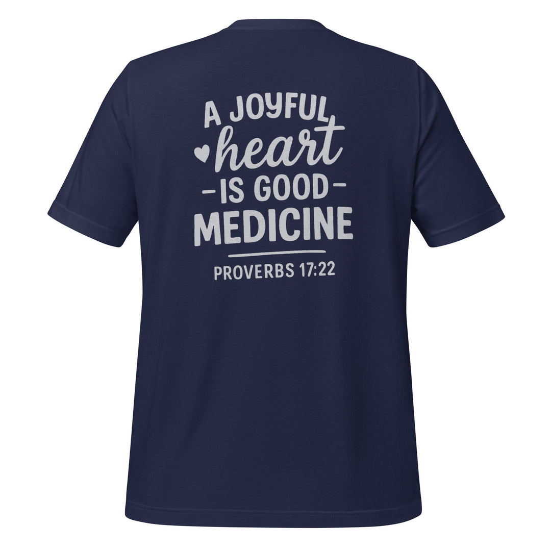 A joyful T shirt - Faith Scripture Gift | Gifts Of Words