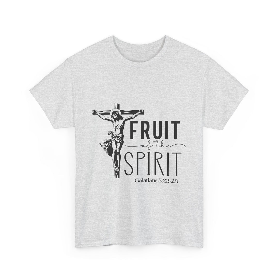 Fruit of the Spirit Galatians 5 22-23-01 Unisex Heavy Cotton Tee - Faith Scripture Gift | Gifts Of Words