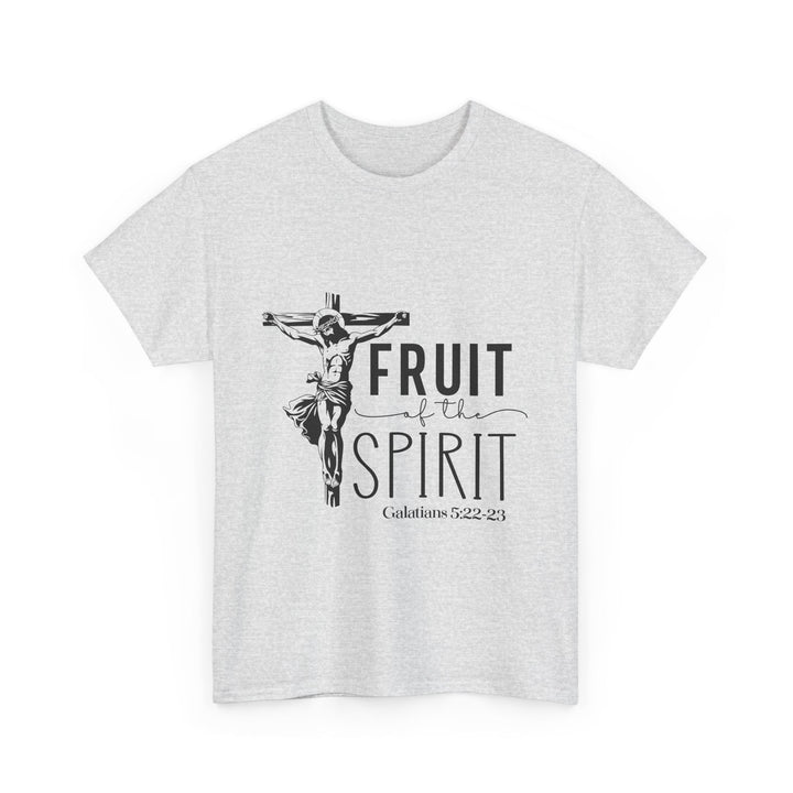 Fruit of the Spirit Galatians 5 22-23-01 Unisex Heavy Cotton Tee - Faith Scripture Gift | Gifts Of Words