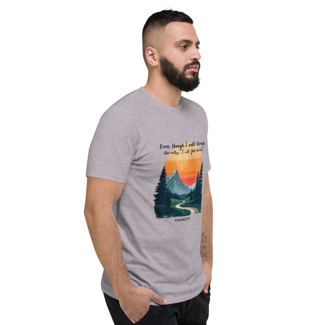 Even Though I Walk T-Shirt - Faith Scripture Gift | Gifts Of Words