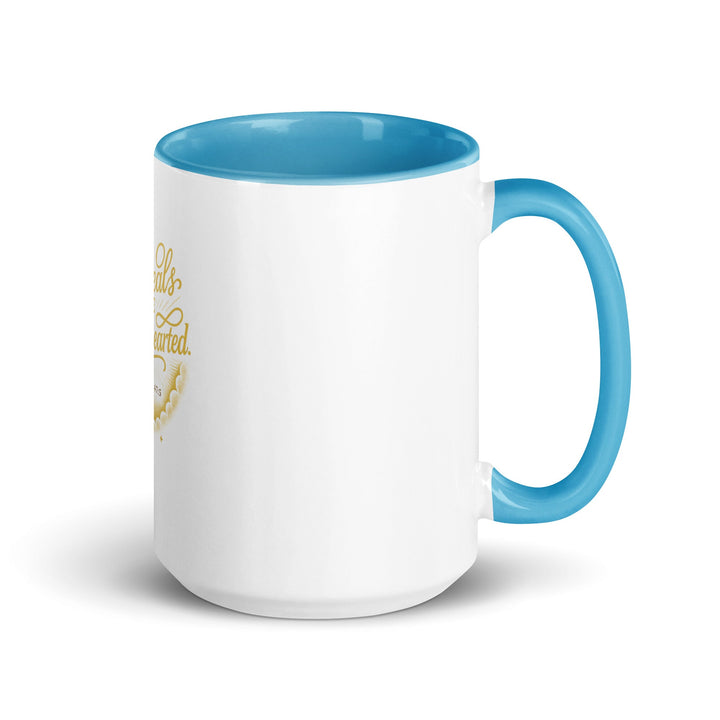 He heals the brokenhearted mug - Faith Scripture Gift | Gifts Of Words