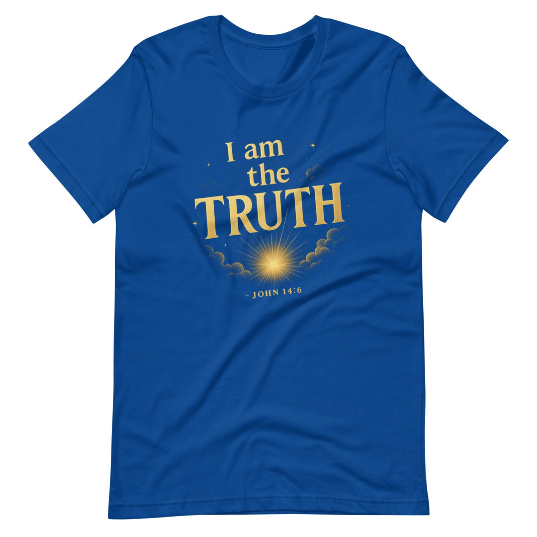 I Am The Truth Short-Sleeve T-Shirt - Faith Scripture Gift | Gifts Of Words