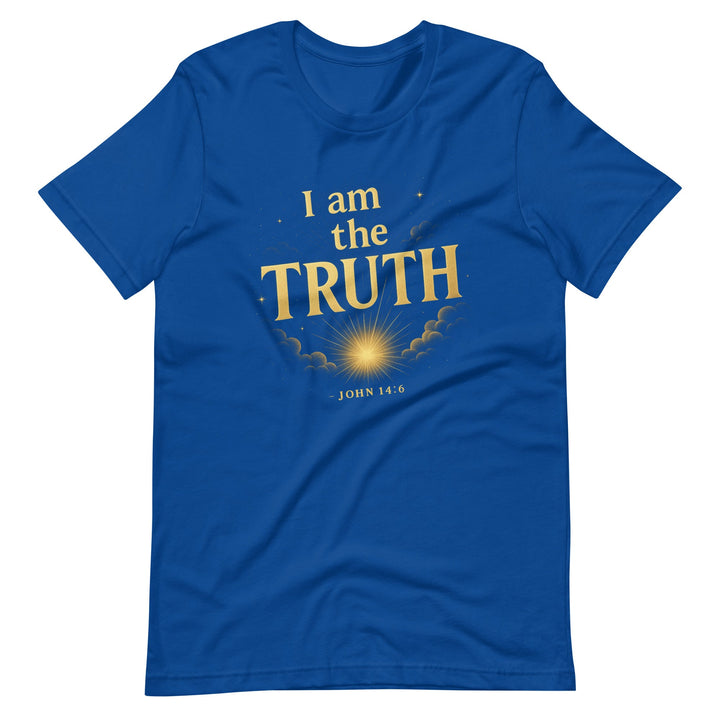 I Am The Truth Short-Sleeve T-Shirt - Faith Scripture Gift | Gifts Of Words