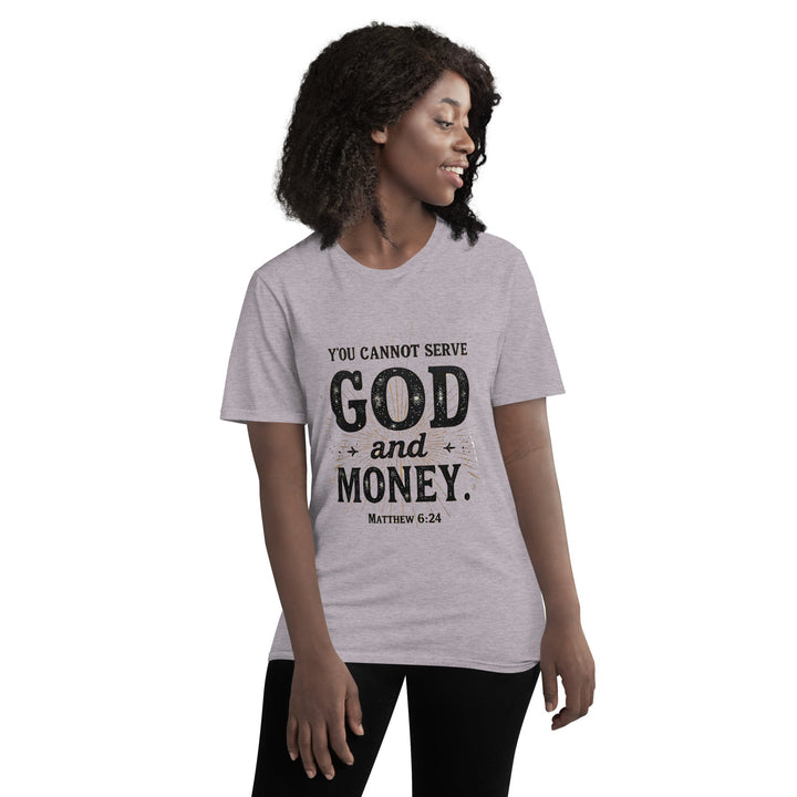 You Cannot Serve T-Shirt - Faith Scripture Gift | Gifts Of Words
