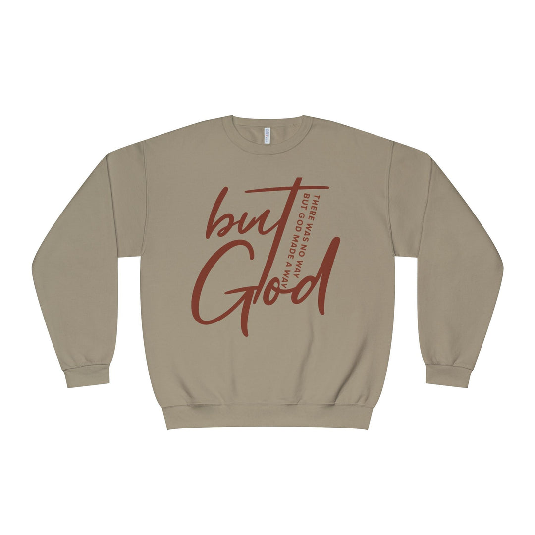 Inspirational God Made a Way Sweatshirt - Premium Christian Fleece - Faith Scripture Gift | Gifts Of Words