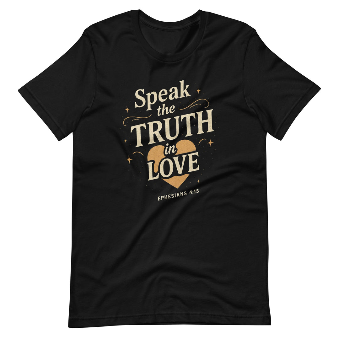 Speak The Truth Short-Sleeve T-Shirt - Faith Scripture Gift | Gifts Of Words