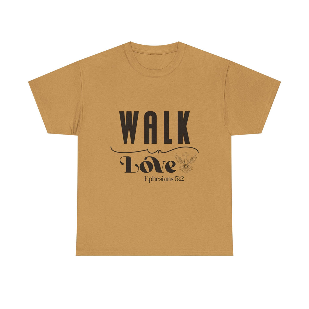 Walk in Love Ephesians 5 2-01 Unisex Heavy Cotton Tee - Faith Scripture Gift | Gifts Of Words