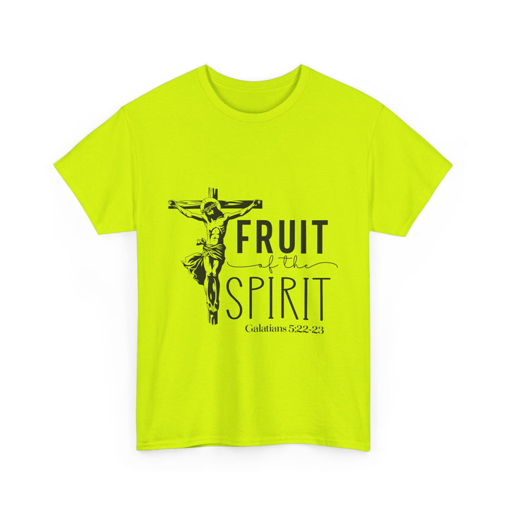 Fruit of the Spirit Galatians 5 22-23-01 Unisex Heavy Cotton Tee - Faith Scripture Gift | Gifts Of Words
