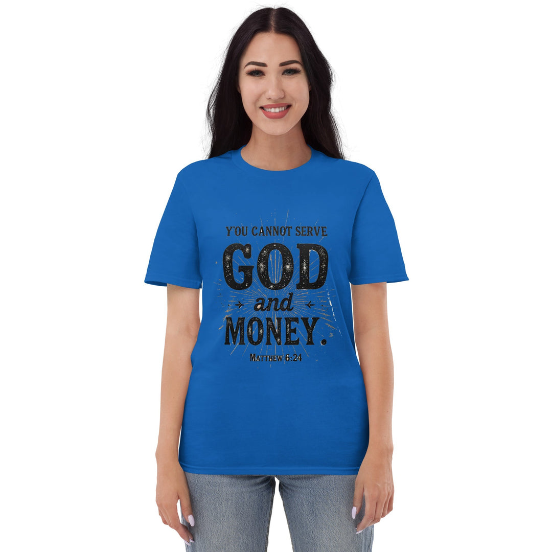 You Cannot Serve T-Shirt - Faith Scripture Gift | Gifts Of Words