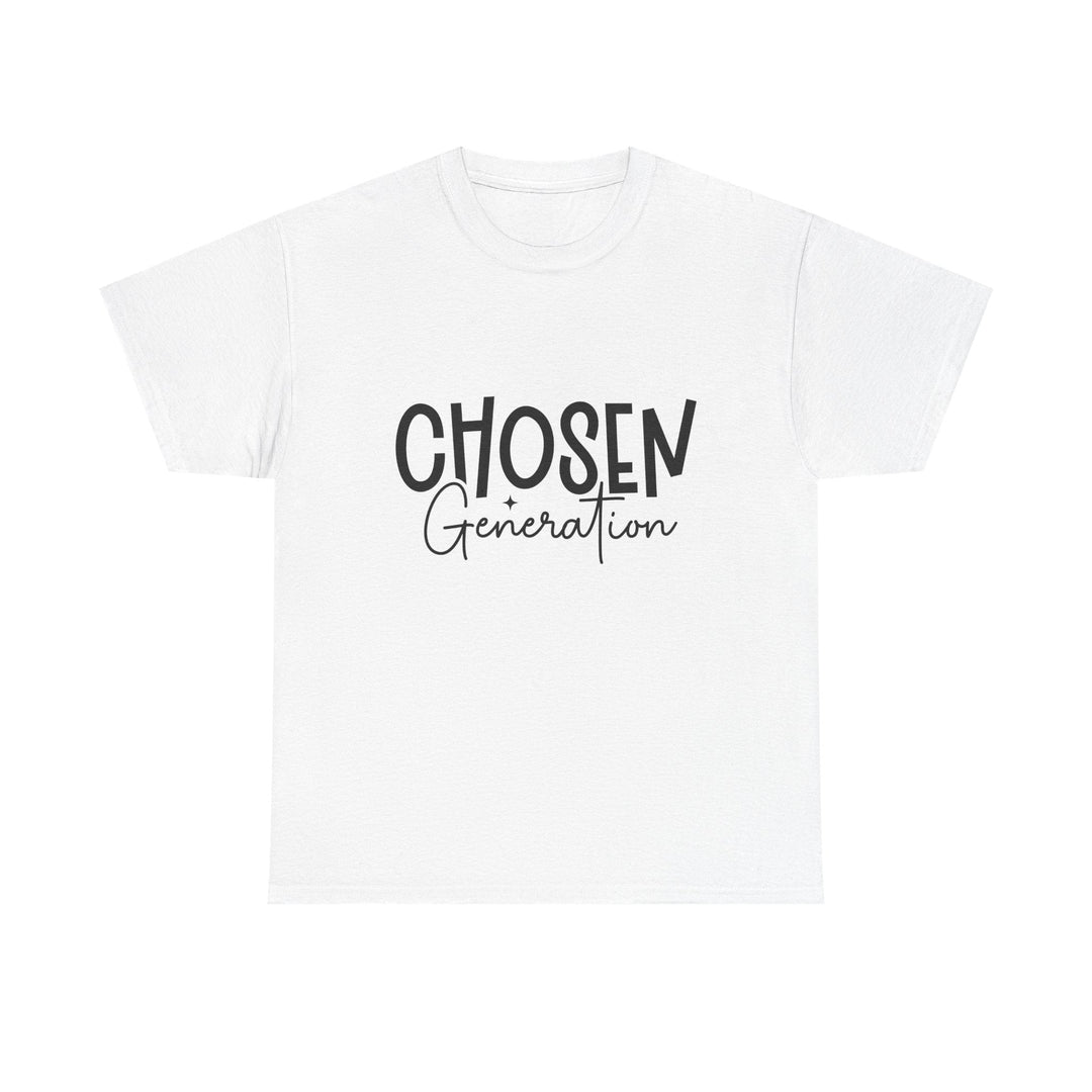 Chosen Generation Unisex Heavy Cotton Tee - Faith Scripture Gift | Gifts Of Words