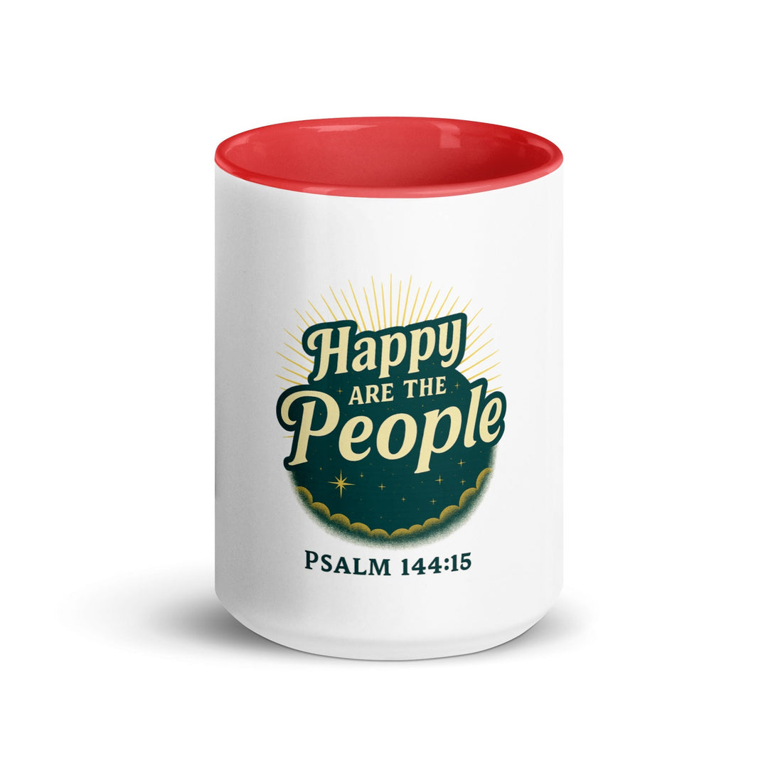 Happy are the people whose God is the Lord Psalm 144:15 - Faith Scripture Gift | Gifts Of Words