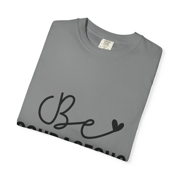 Be Courageous Joshua 1 9-01 Unisex Garment-Dyed T-shirt - Faith Scripture Gift | Gifts Of Words
