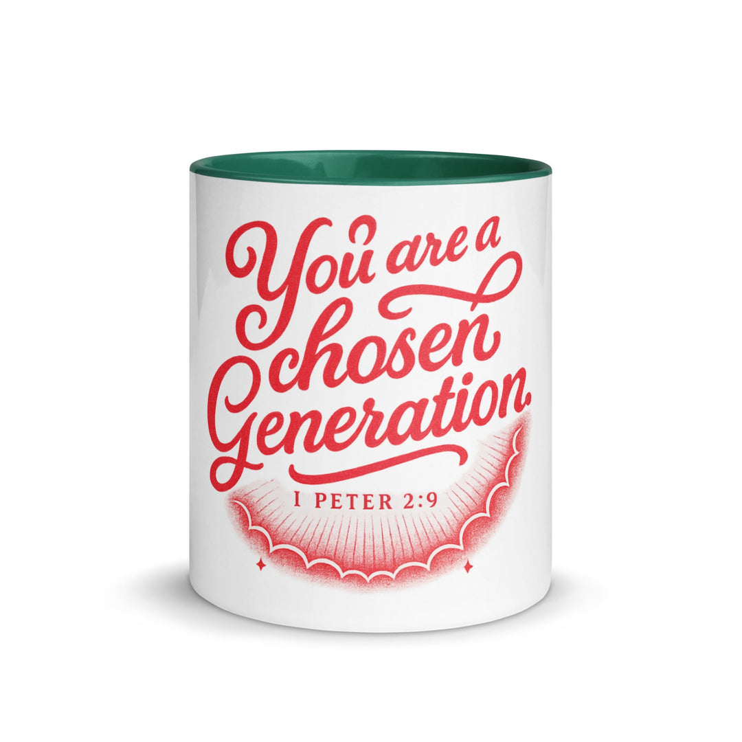 You are a chosen generation Mug - Faith Scripture Gift | Gifts Of Words