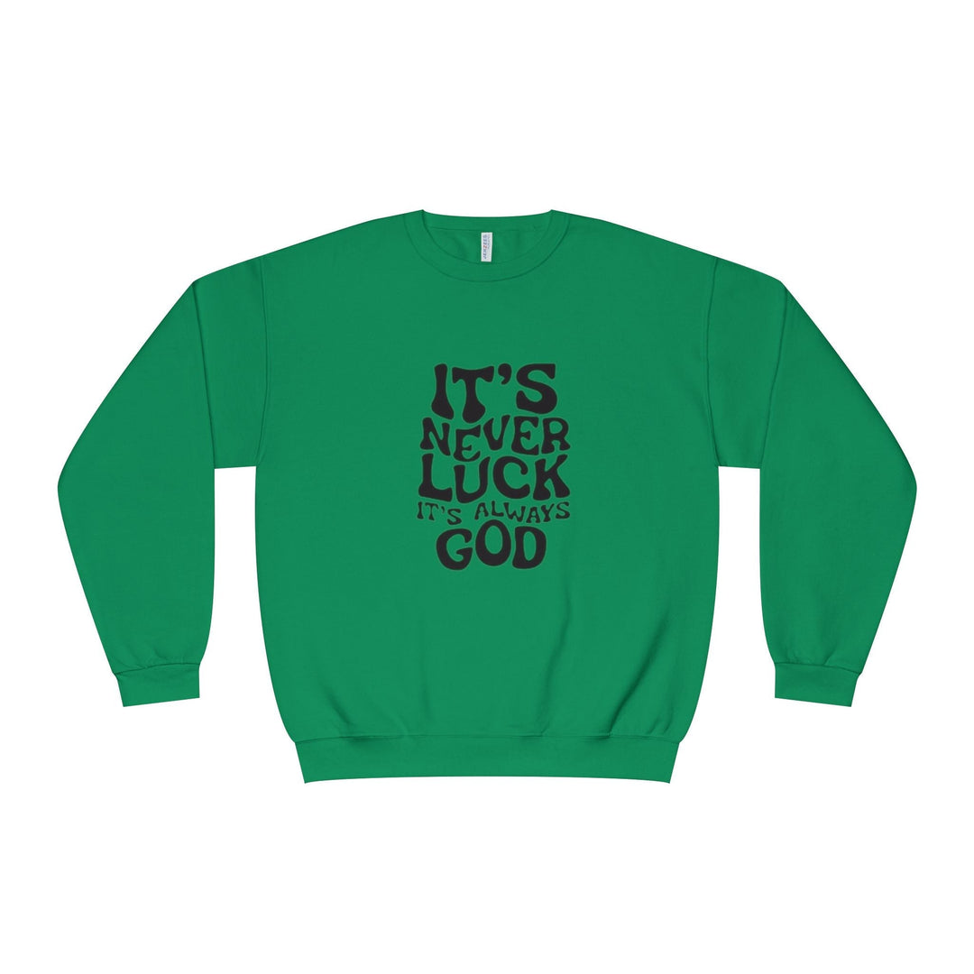 Faith Crewneck Sweatshirt - Premium Christian Fleece Apparel - Faith Scripture Gift | Gifts Of Words