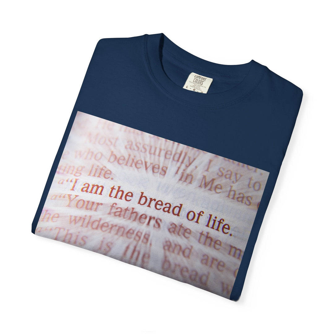 Garment-Dyed T-Shirt – Soft Vintage Wash Premium Unisex Tee - Faith Scripture Gift | Gifts Of Words