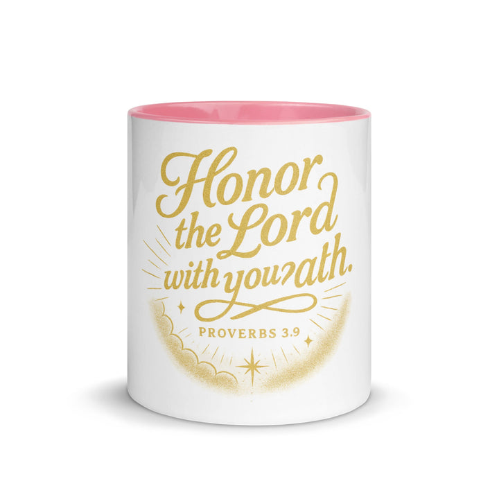 Honor the Lord with you? ath. mug - Faith Scripture Gift | Gifts Of Words