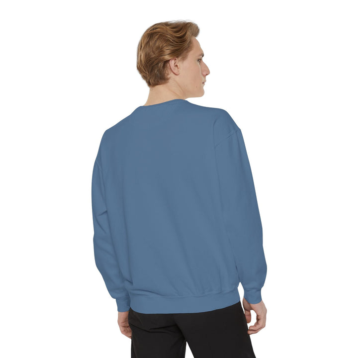 He Heals The Broken Hearted Unisex Garment-Dyed Sweatshirt - Faith Scripture Gift | Gifts Of Words