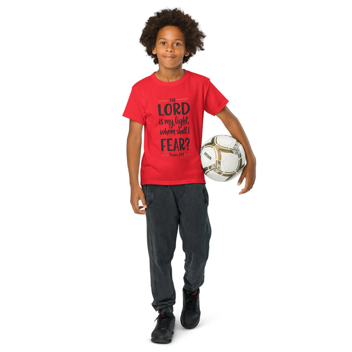 The Lord Is My Light Youth t-shirt - Faith Scripture Gift | Gifts Of Words
