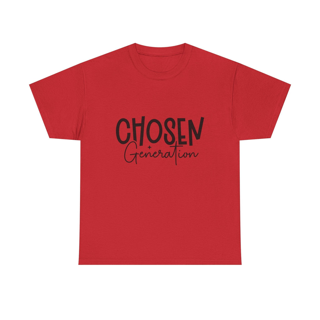 Chosen Generation Unisex Heavy Cotton Tee - Faith Scripture Gift | Gifts Of Words